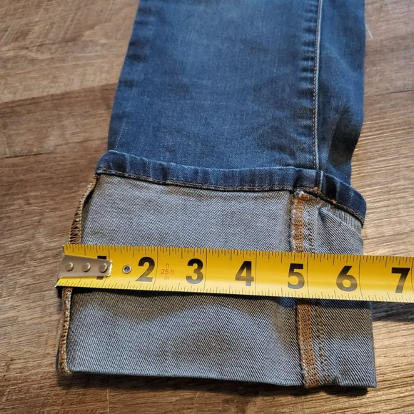 Jag Jeans Mid Rise Slim Ankle Dark Size 6 - Picture 4 of 6